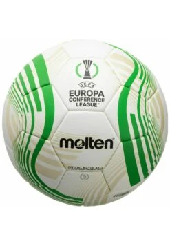 MOLTEN Stance Uefa Europa Conference League 2022/23- Balón De Fútbol - Weiß Gruen Schwarz