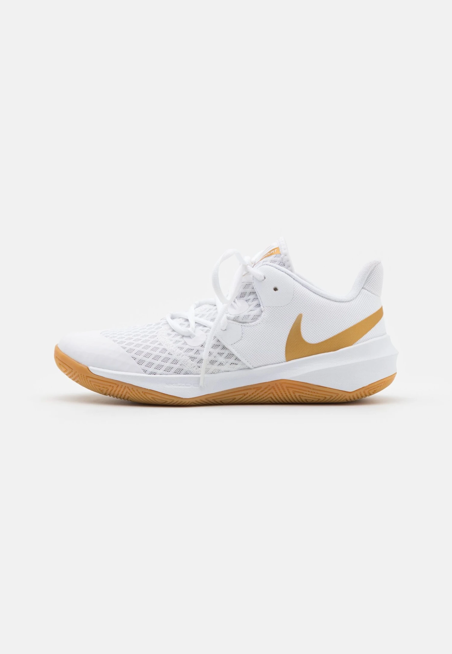 Nike Performance Hyperspeed Court Unisex - Zapatillas De Balonmano - White/Gold 1 Nike Performance Hyperspeed Court Unisex - Zapatillas De Balonmano - White/Gold