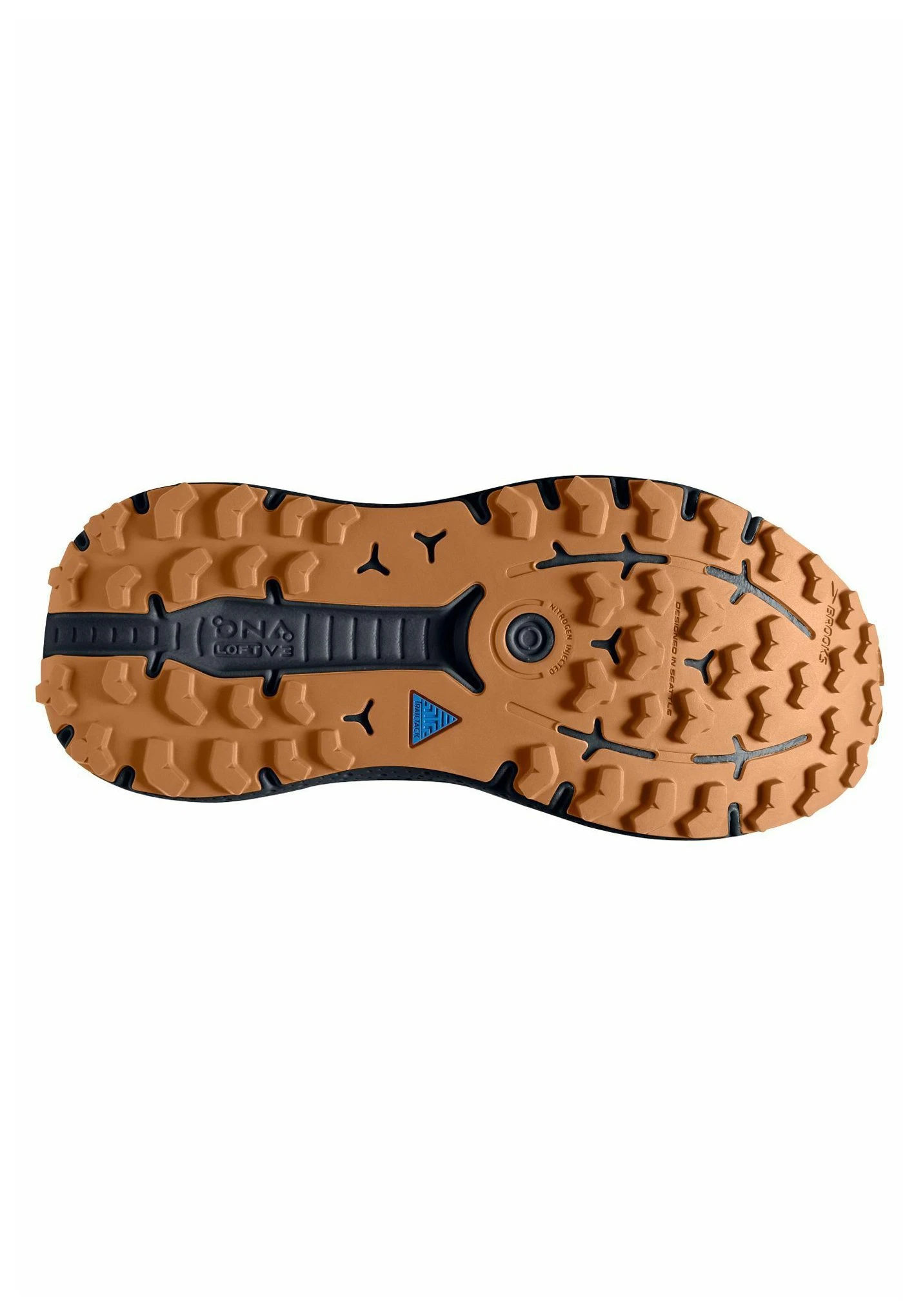 BROOKS Caldera 6 - Zapatillas De Trail Running - Rooibos Biscuit Peacoat 5 BROOKS Caldera 6 - Zapatillas De Trail Running - Rooibos Biscuit Peacoat - Imagen 5