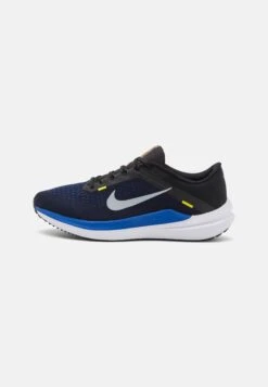 Nike Performance Air Winflo 10 - Zapatillas De Running Neutras - Black/White/Racer Blue/High Voltage/Sundial