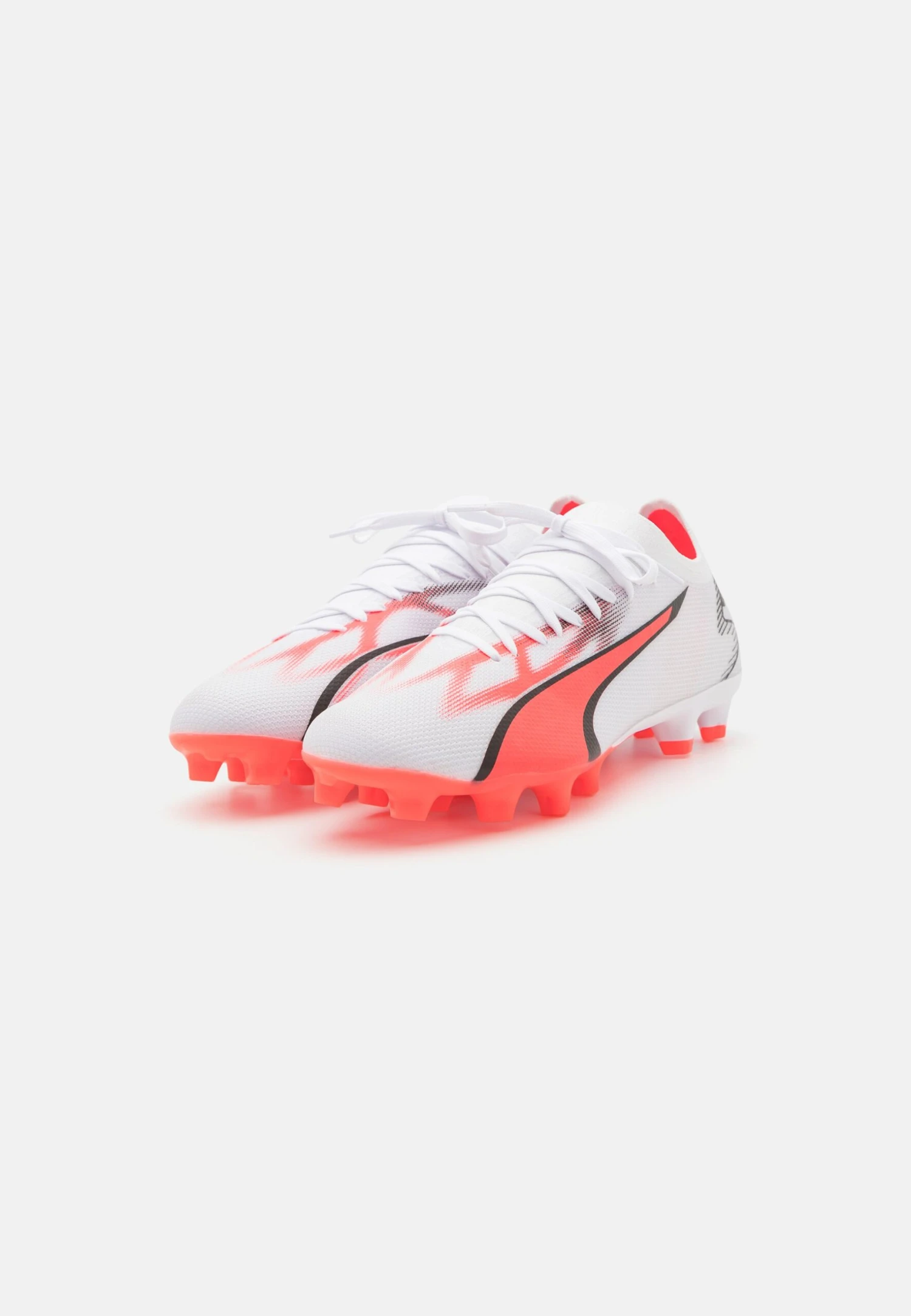 Puma Ultra Match Fg/Ag - Botas De Fútbol Con Tacos - White/Black/Fire Orchid 2 Puma Ultra Match Fg/Ag - Botas De Fútbol Con Tacos - White/Black/Fire Orchid - Imagen 2