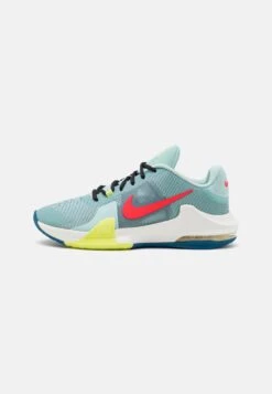Nike Performance Air Max Impact 4 - Zapatillas De Baloncesto - Jade Ice/Bright Crimson/Industrial Blue
