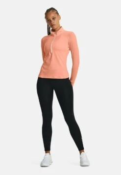 Under Armour Launch Pro Half Zip - Camiseta De Manga Larga - Bubble Peach