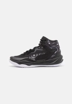 Puma Playmaker Pro Mid Courtside - Zapatillas De Baloncesto - Black/White