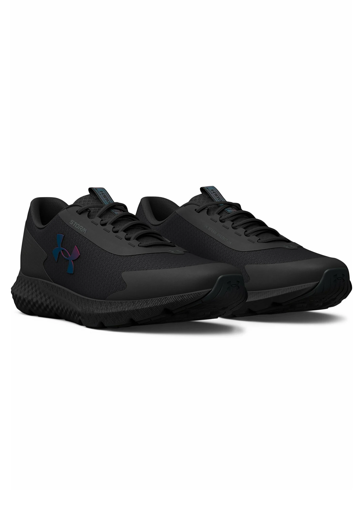 Under Armour Technical Performa Ua Charged Rogue 3 Storm - Zapatillas De Running Estables - Black 2 Under Armour Technical Performa Ua Charged Rogue 3 Storm - Zapatillas De Running Estables - Black - Imagen 2