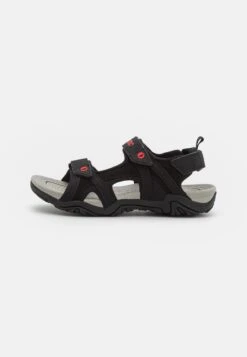 Hi-Tec Crater - Sandalias De Senderismo - Black/Grey/Red