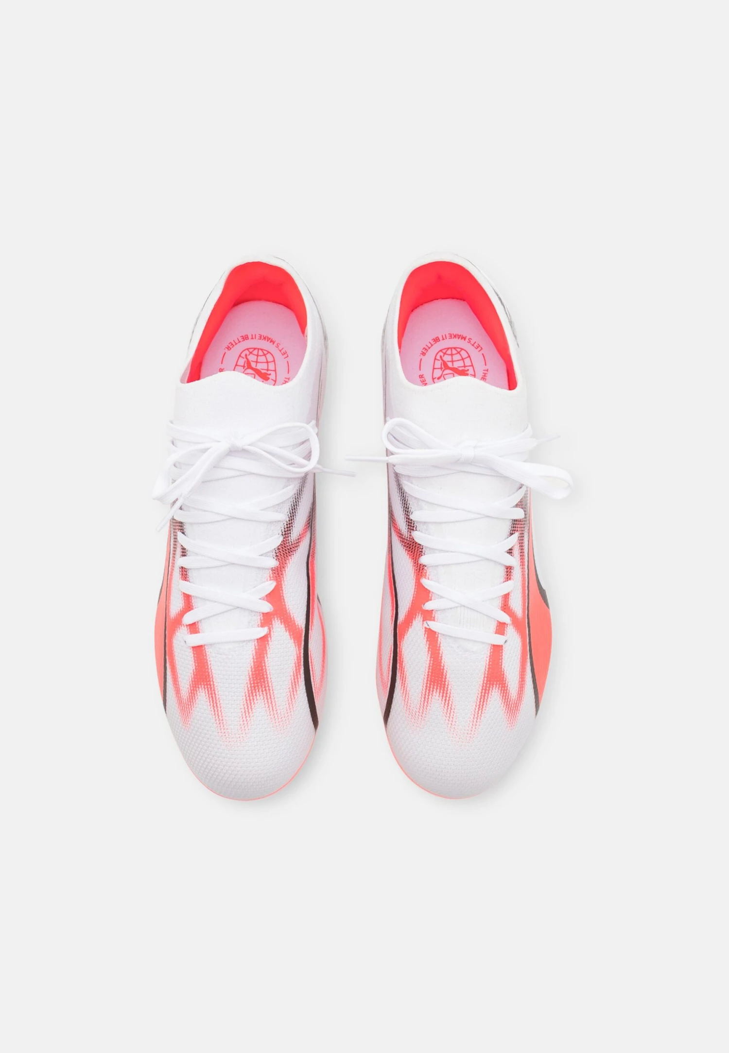 Puma Ultra Match Fg/Ag - Botas De Fútbol Con Tacos - White/Black/Fire Orchid 4 Puma Ultra Match Fg/Ag - Botas De Fútbol Con Tacos - White/Black/Fire Orchid - Imagen 4