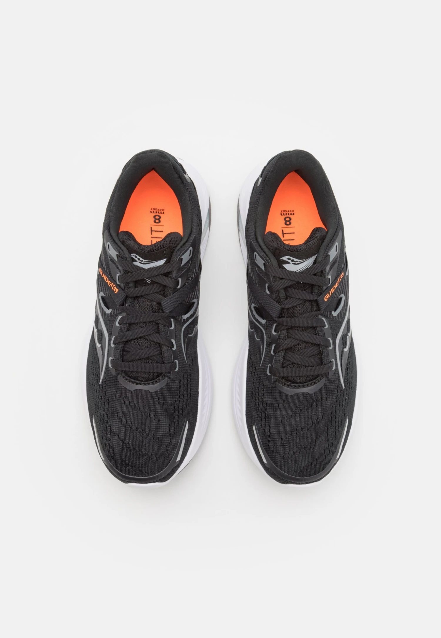 Saucony Guide 16 - Zapatillas De Running Estables - Black/White 4 Saucony Guide 16 - Zapatillas De Running Estables - Black/White - Imagen 4