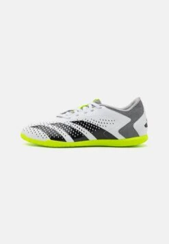 ADIDAS PERFORMANCE Predator Accuracy 4- Botas De Fútbol Sin Tacos - Footwaer White/Core Black/Lucid Lemon