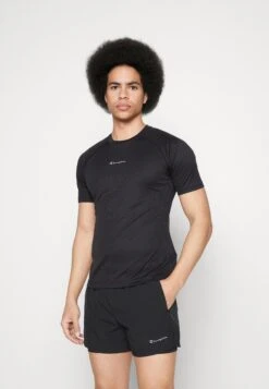 Champion Crewneck- Fitness/Yoga - Black