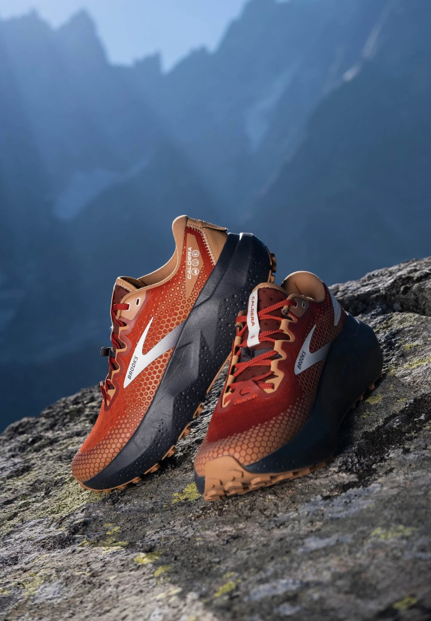 BROOKS Caldera 6 - Zapatillas De Trail Running - Rooibos Biscuit Peacoat 6 BROOKS Caldera 6 - Zapatillas De Trail Running - Rooibos Biscuit Peacoat - Imagen 6