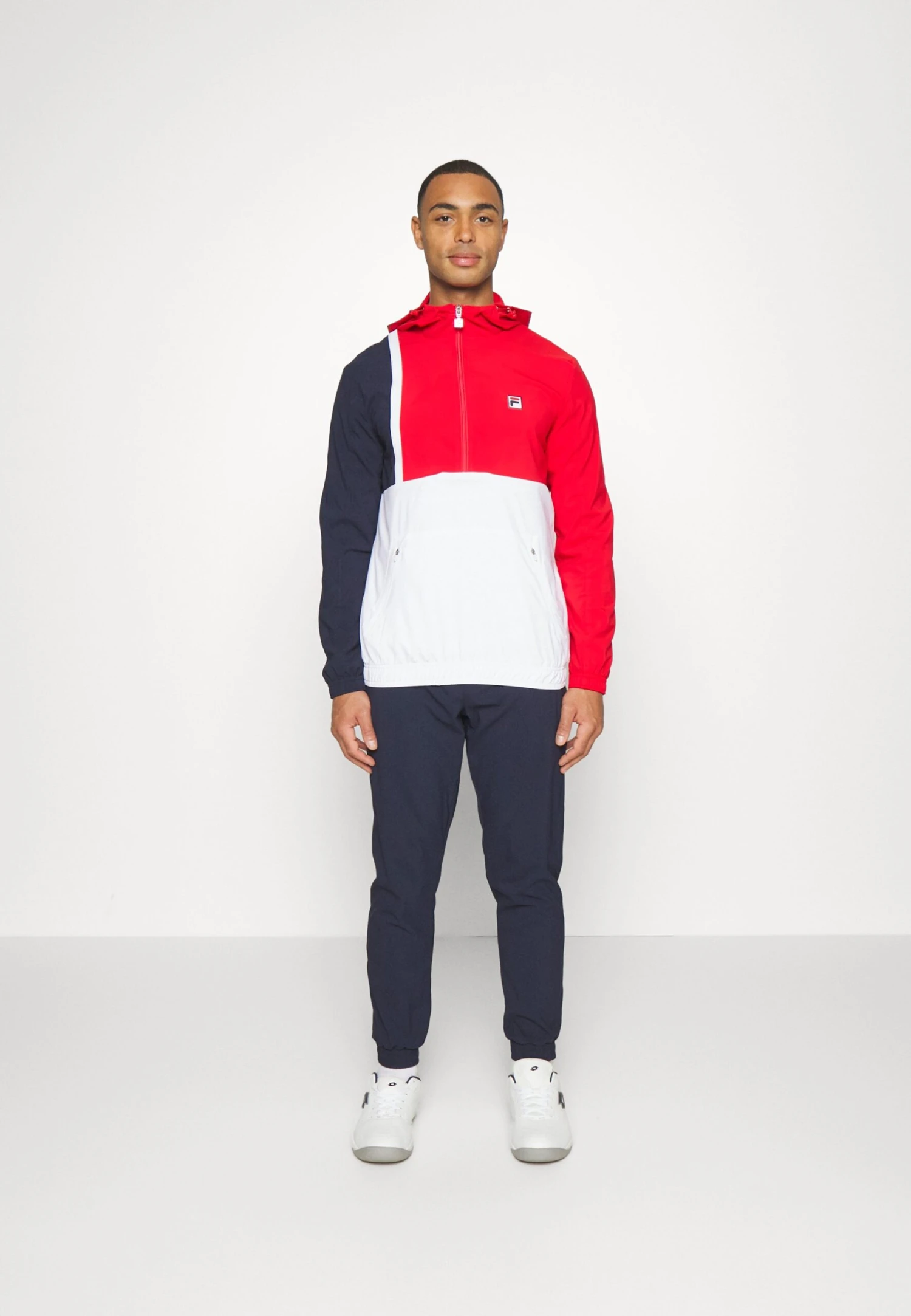 Fila Tracksuit Hanno Set - Chándal - White/Red 1 Fila Tracksuit Hanno Set - Chándal - White/Red