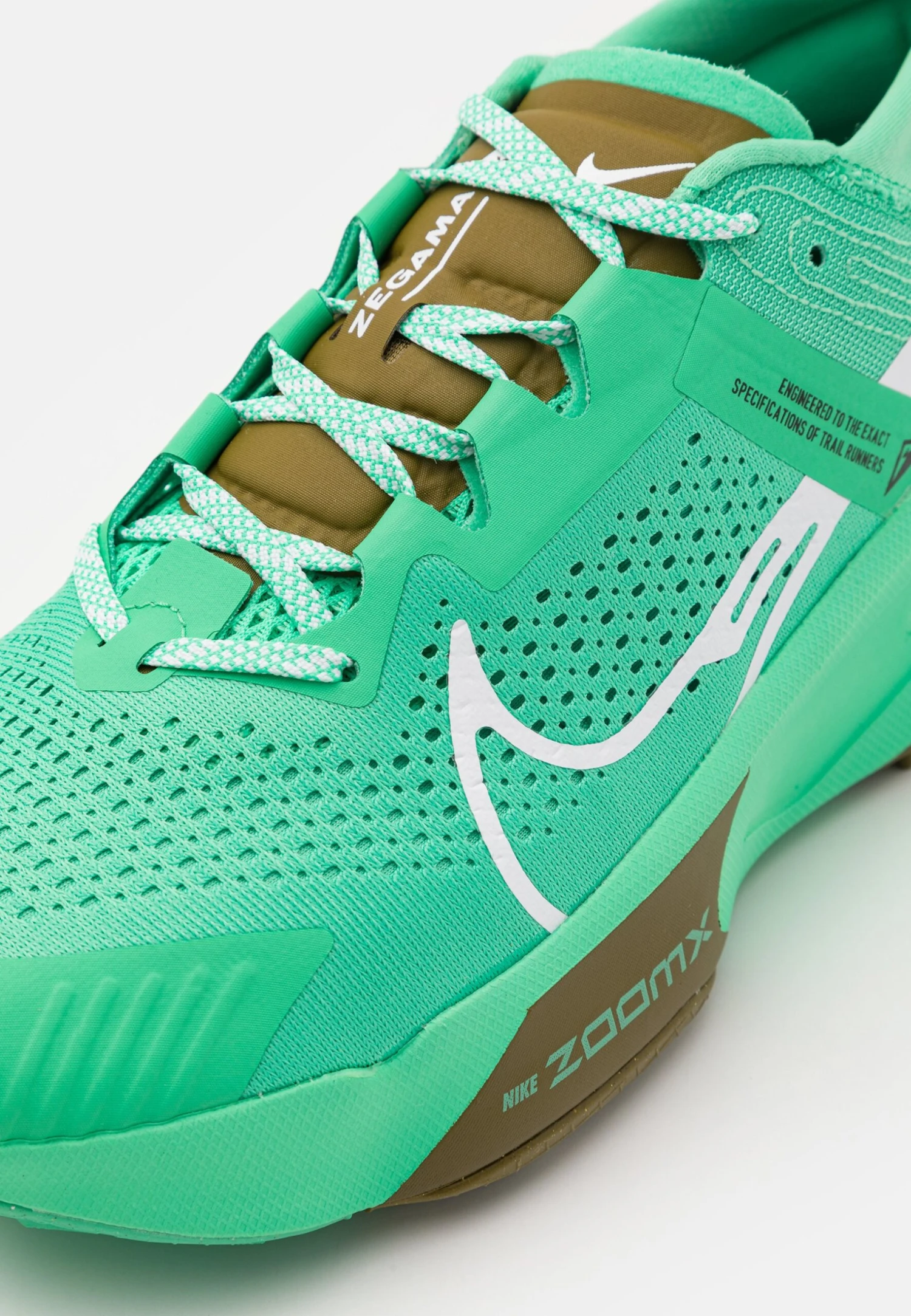 Nike Performance Zoomx Zegama- Zapatillas De Trail Running - Spring Green/White/Olive Flak/Black 6 Nike Performance Zoomx Zegama- Zapatillas De Trail Running - Spring Green/White/Olive Flak/Black - Imagen 6