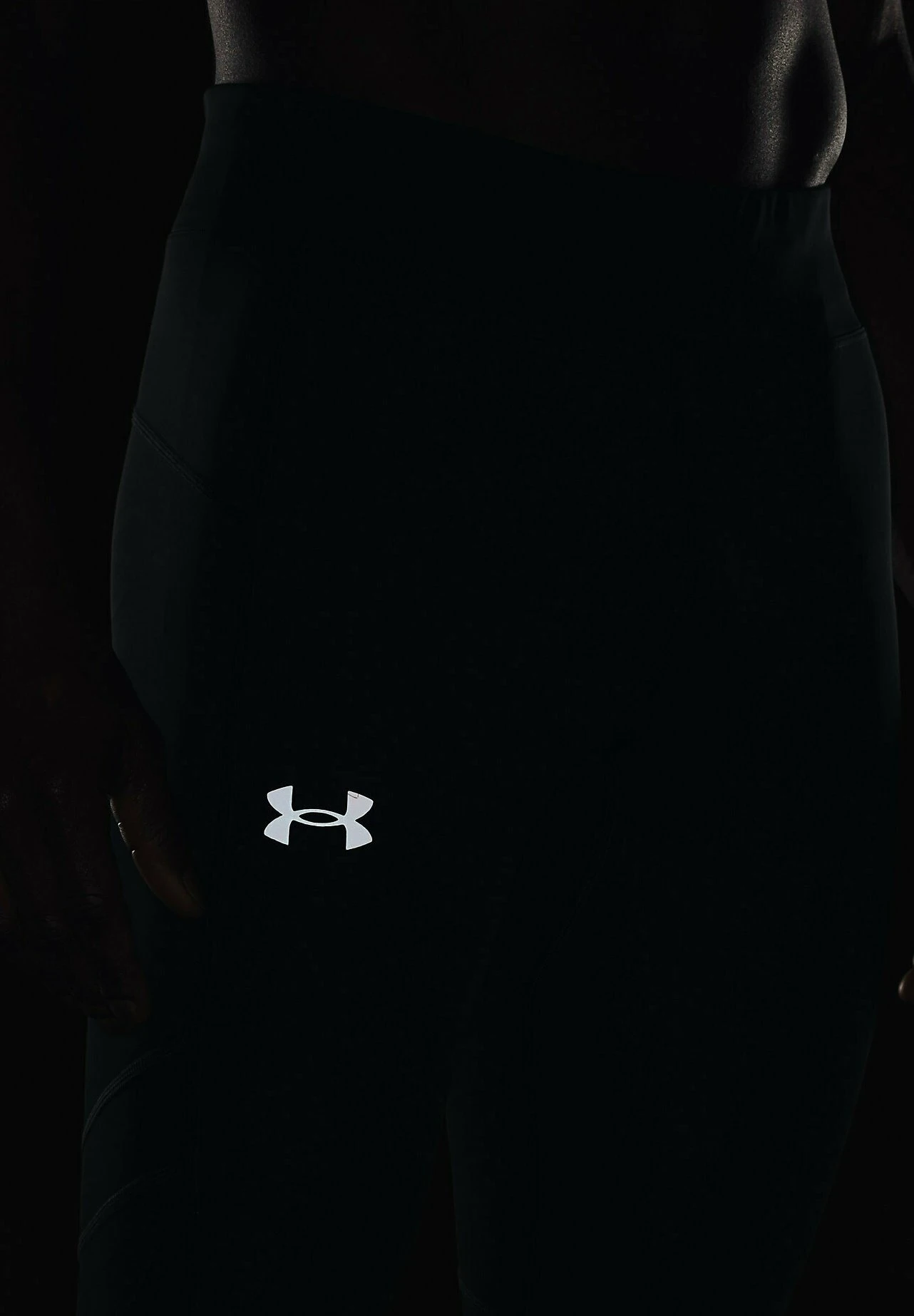 Under Armour Speedpocket Tight - Medias - Black 4 Under Armour Speedpocket Tight - Medias - Black - Imagen 4