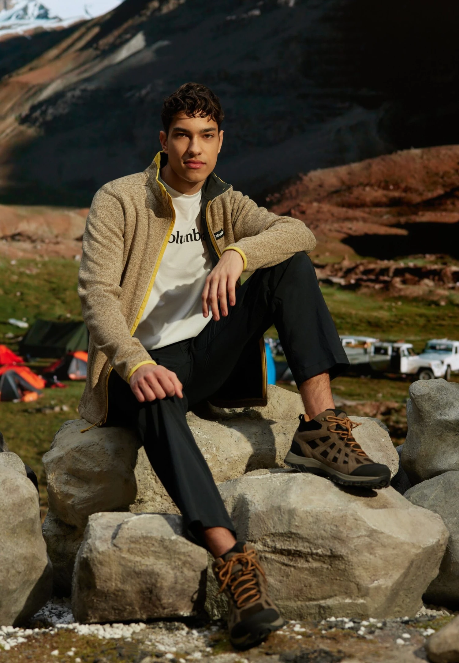 Columbia Redmond Iii Mid Waterproof - Zapatillas De Senderismo - Cordovan/Elk 1 Columbia Redmond Iii Mid Waterproof - Zapatillas De Senderismo - Cordovan/Elk