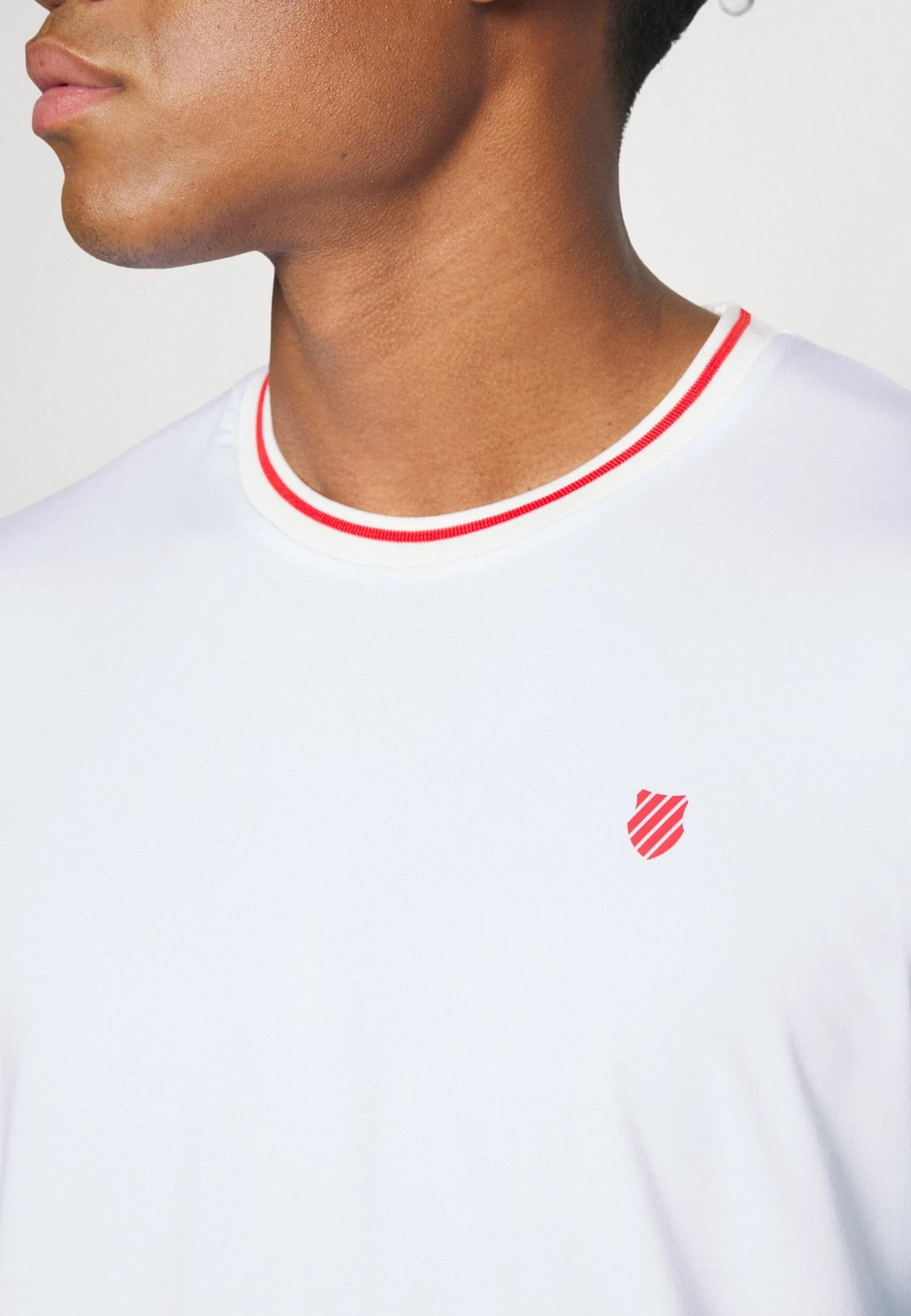 K-Swiss Hypercourt Crew - Camiseta Deportiva - White 5 K-Swiss Hypercourt Crew - Camiseta Deportiva - White - Imagen 5