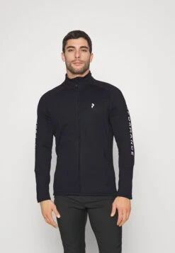 Peak Performance Rider Zip Jacket - Forro Polar - Black