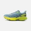 Hoka Speedgoat 5 - Zapatillas De Trail Running - Stone Blue/Dark Citron