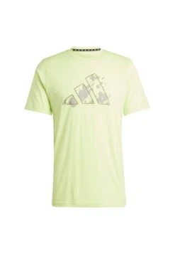 ADIDAS PERFORMANCE Essentials Seasonal Training Graphic- Camiseta Deportiva - Pulse Lime Silver Pebble -ADIDAS PERFORMANCE Ventas 8e5b573f036c4909825a319dd8539b32