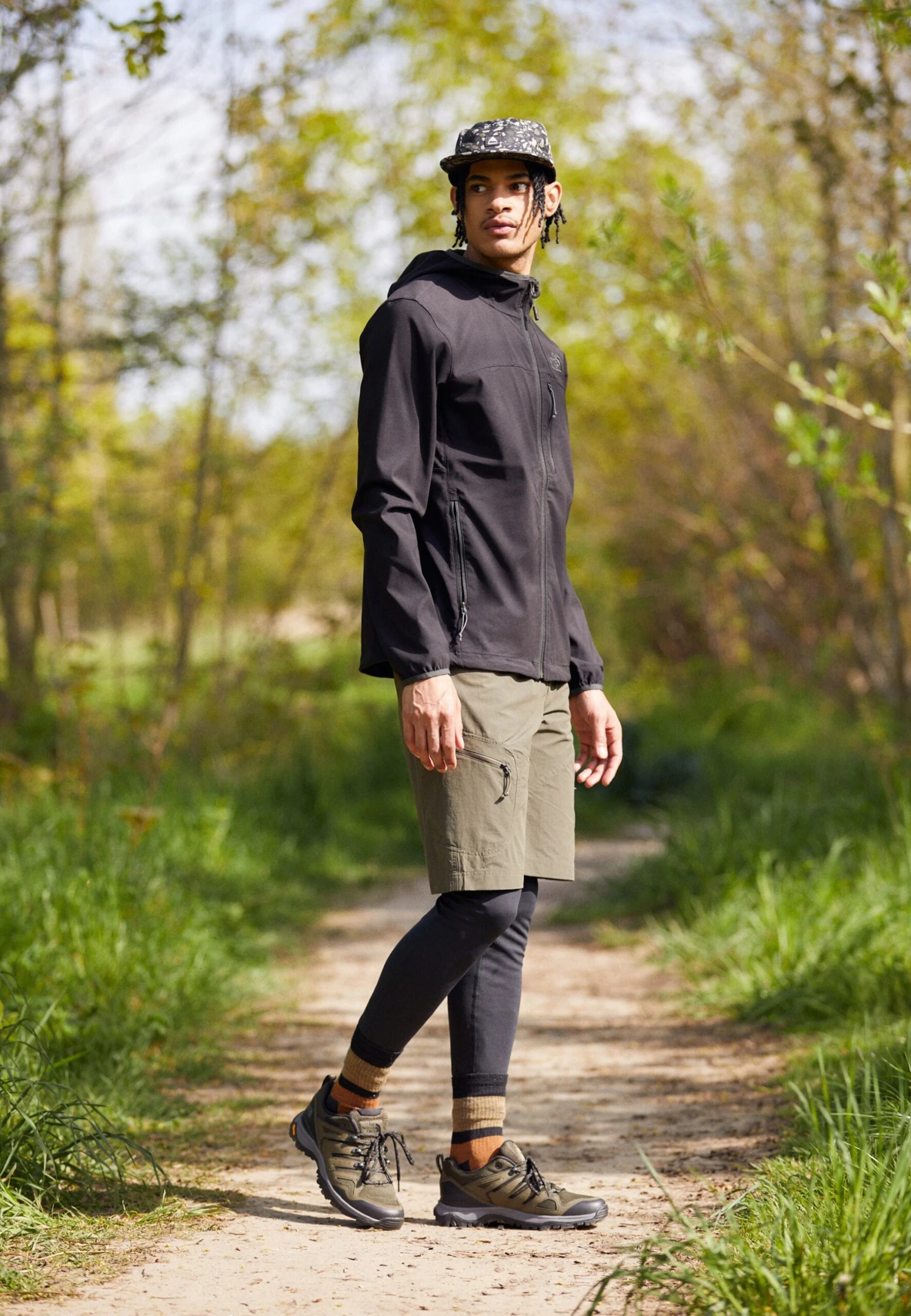 The North Face Hedgehog - Zapatillas De Senderismo - New Taupe Green/Black 3 The North Face Hedgehog - Zapatillas De Senderismo - New Taupe Green/Black - Imagen 3