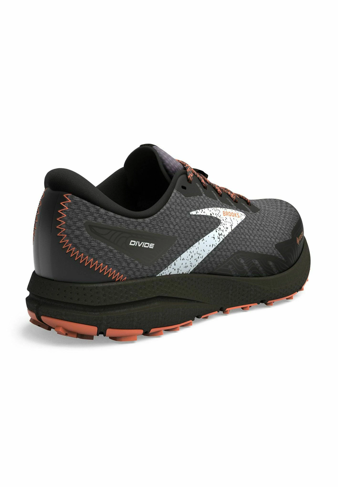 BROOKS Divide 4 Gtx - Zapatillas De Trail Running - Black Firecracker/Blue 4 BROOKS Divide 4 Gtx - Zapatillas De Trail Running - Black Firecracker/Blue - Imagen 4