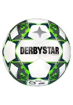 Derbystar Equipment Brilliant Tt V Trainings - Balón De Fútbol - Weissgruengrau