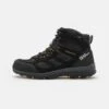 Jack Wolfskin Vojo 3 Texapore Mid - Zapatillas De Senderismo - Black/Burly Yellow