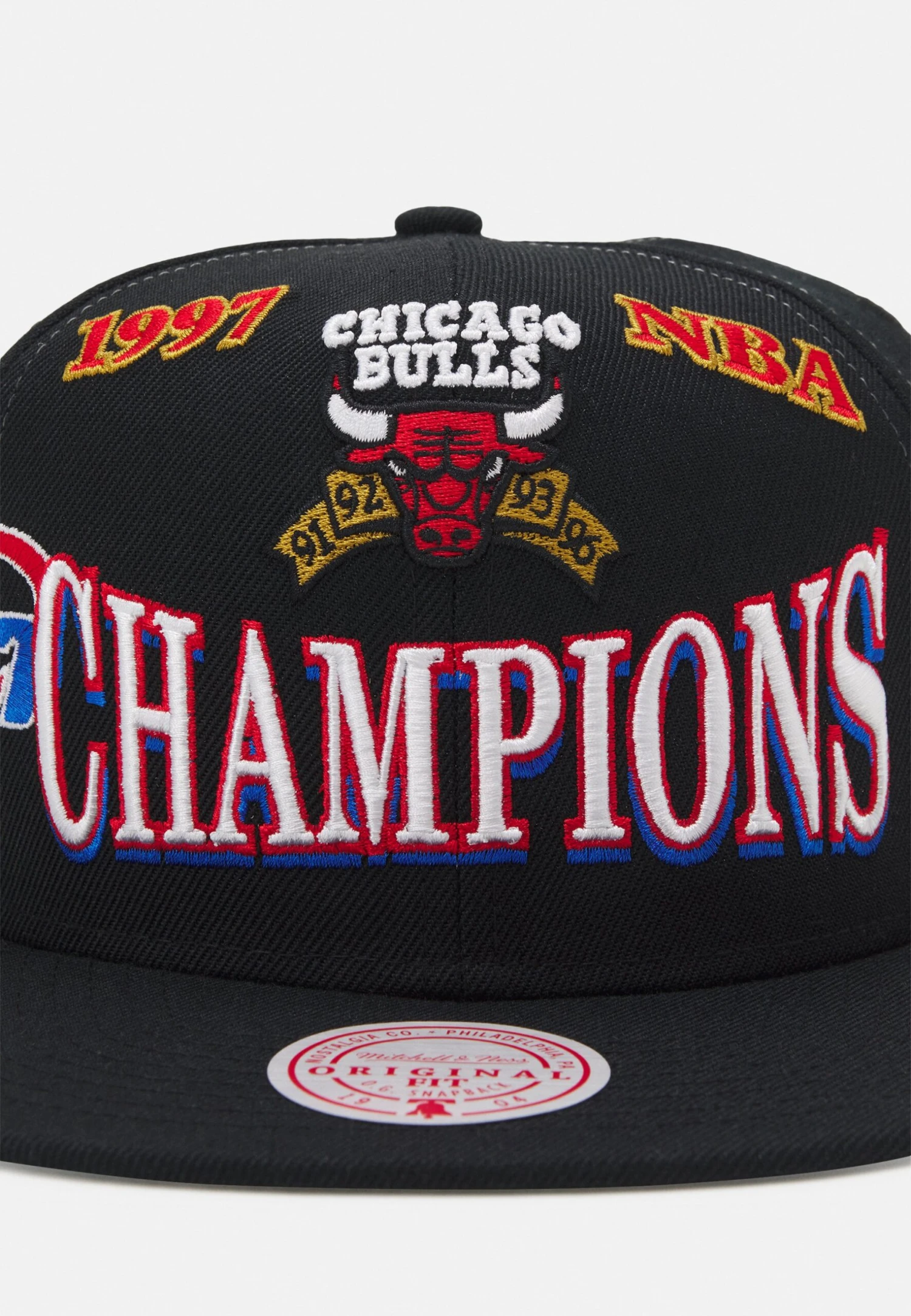 Mitchell & Ness Nba Chicago Bulls 97 Champions Snapback - Gorra - Black 6 Mitchell & Ness Nba Chicago Bulls 97 Champions Snapback - Gorra - Black - Imagen 6