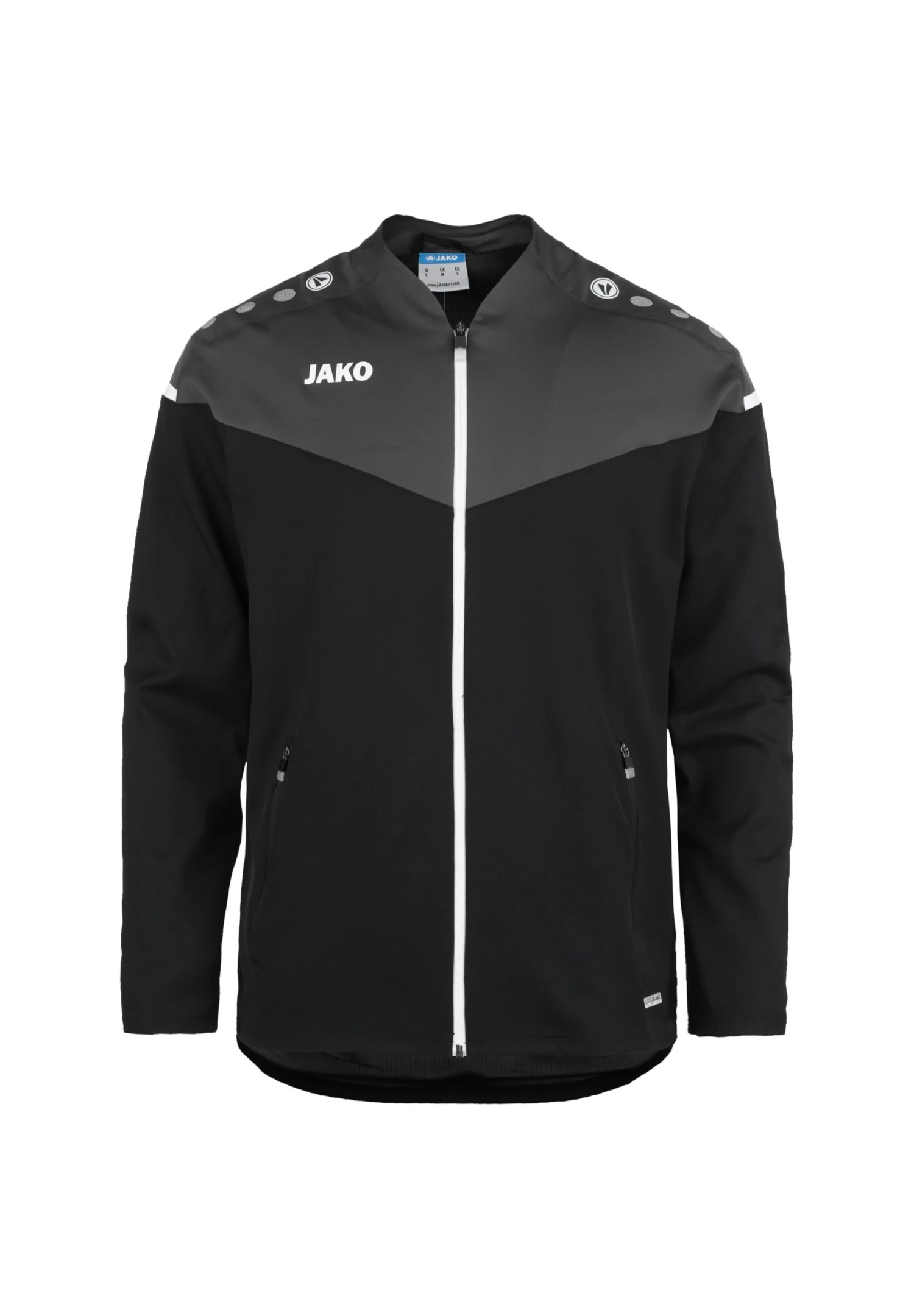 JAKO Champ 2 0 Präsentations - Chaqueta De Entrenamiento - Schwarz / Anthrazit 1 JAKO Champ 2 0 Präsentations - Chaqueta De Entrenamiento - Schwarz / Anthrazit