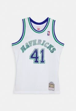 Mitchell & Ness Nba Dallas Mavericks Dirk Nowitzki Swingman - Equipación De Clubes - White