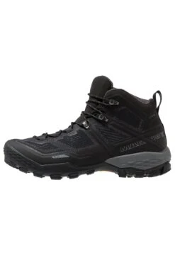 Mammut Ducan Mid Gtx - Zapatillas De Senderismo - Black/Dark Titanium
