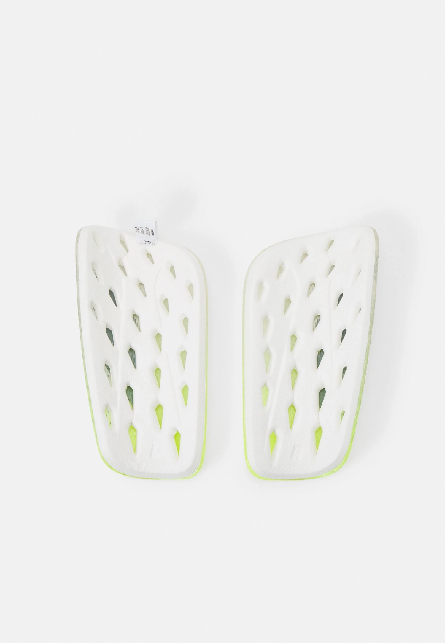 ADIDAS PERFORMANCE League - Espinilleras - White/Black/Lucid Lemon 2 ADIDAS PERFORMANCE League - Espinilleras - White/Black/Lucid Lemon - Imagen 2