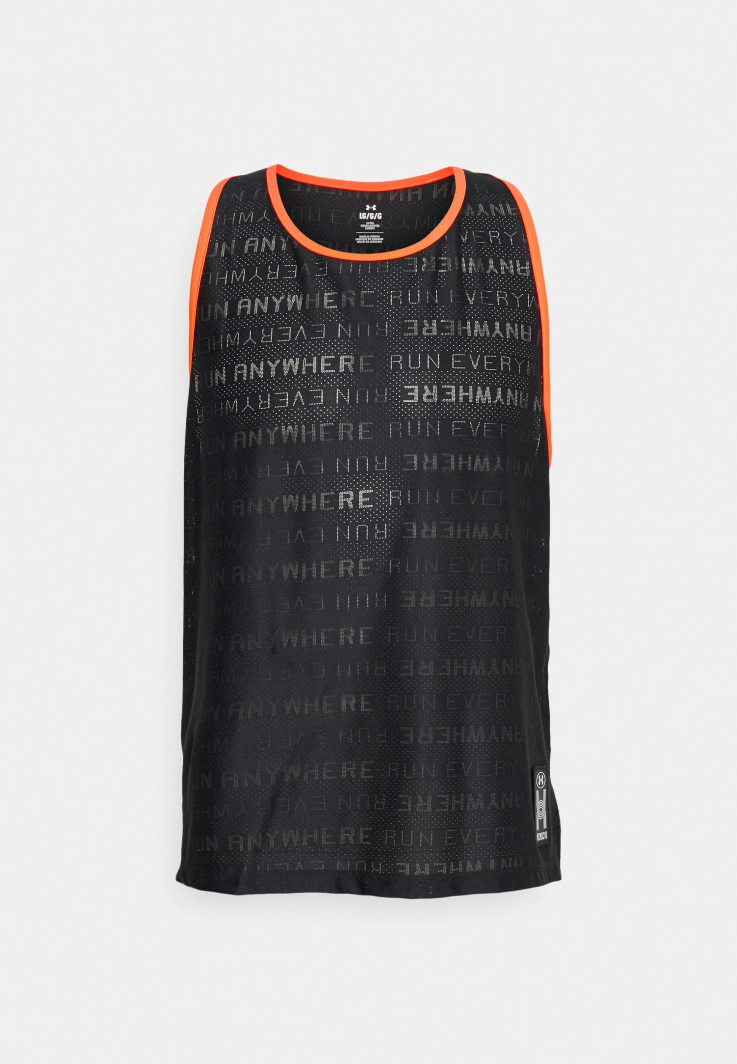 Under Armour Run Everywhere Singlet - Top - Black/Beta/Reflective 5 Under Armour Run Everywhere Singlet - Top - Black/Beta/Reflective - Imagen 5