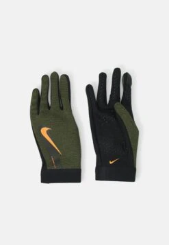 Nike Performance Therma Fit Academy Unisex - Guantes - Black/Rough Green/Kumquat
