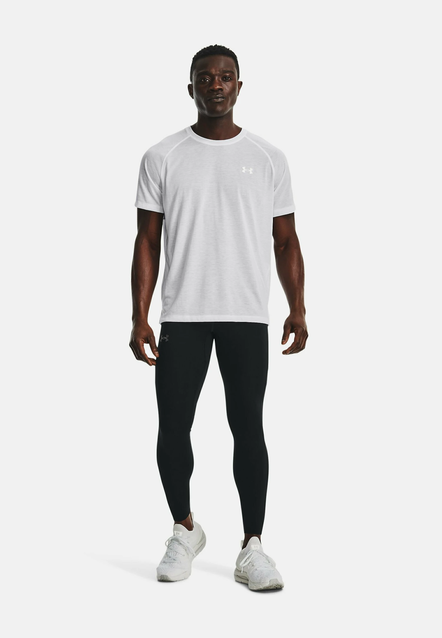 Under Armour Speedpocket Tight - Medias - Black 2 Under Armour Speedpocket Tight - Medias - Black - Imagen 2